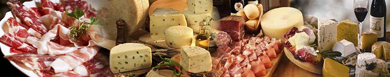 arrosticini e salumi tipici della val vibrata, abruzzo