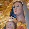 Foto: Particolare della Statua della Madonna Incoronata - Chiesa di Santa Maria e San Mauro (Canterano) - 8