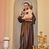 Foto: Statua di Sant Antonio da Padova con Bambino - Chiesa di Santa Maria e San Mauro (Canterano) - 15